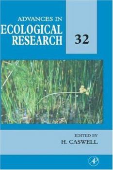 Hardcover Advances in Ecological Research: Volume 32 Book
