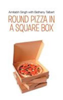 Paperback Round Pizza in a Square Box Book