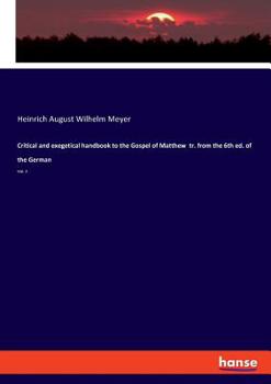 Critical and Exegetical Hand-book to the Epistles to the Philippians and Colossians, and to Philemon