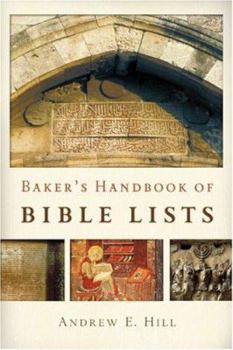 Paperback Bakers Handbook of Bible Lists Book
