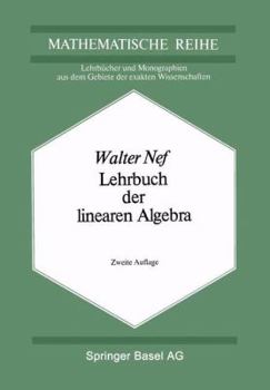 Paperback Lehrbuch Der Linearen Algebra [German] Book