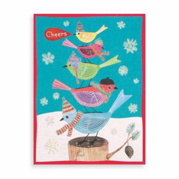 Misc. Supplies Festive Avian Friends Holiday Glitz Book