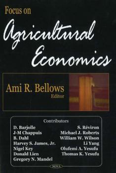 Paperback Focus on Agricultural Economics Book