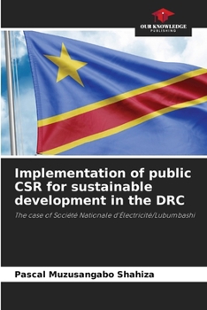 Paperback Implementation of public CSR for sustainable development in the DRC Book