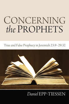 Paperback Concerning the Prophets Book