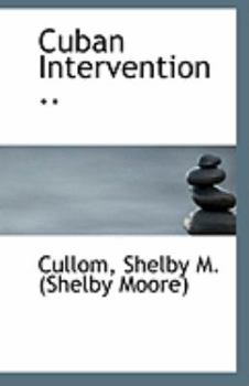 Paperback Cuban Intervention .. Book