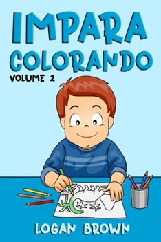 Paperback Impara l'inglese colorando 2 [Italian] Book