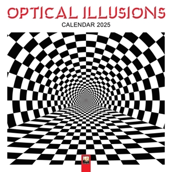Calendar Optical Illusions Wall Calendar 2025 (Art Calendar) Book