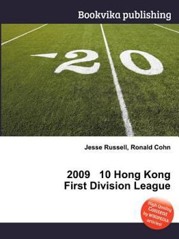 Paperback 2009 10 Hong Kong First Division League Book