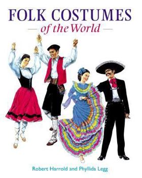 Hardcover Folk Costumes of the World Book