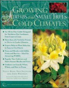 Hardcover Growing Shrubs and Small Trees in Cold Climates Book