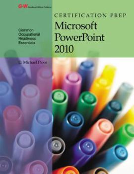 Paperback Certification Prep Microsoft PowerPoint 2010 Book