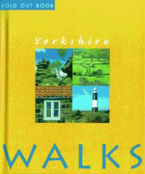 Paperback AA Fold Out Book of Yorkshire Walks (Fold Out Book) Book