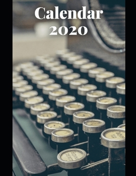 Writer Calendar 2020: Calendar Weekly Planer 2020 Logbook Diary Gift Todo Memory Book Budget Planner Hobby | Men, Woman, Girls & Boys | 8.5" x 11" | 21.59 x 27.94 cm | 57 Pages (Calendars 2020)