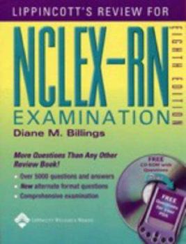 Paperback Lippincott's Review for NCLEX-RN [With CDROM] Book