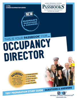 Paperback Occupancy Director (C-3736): Passbooks Study Guide Volume 3736 Book
