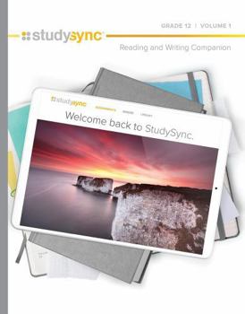 Hardcover Studysync Core Ela Grade 12, Hardcover Student Reading and Writing Companion, Volume 1 Book