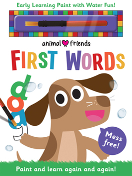 Hardcover Animal Friends First Words Book