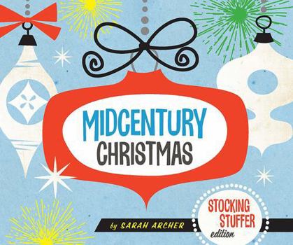 Hardcover Midcentury Christmas Stocking Stuffer Edition Book