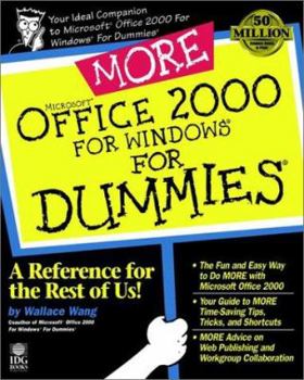 Paperback More Microsoft Office 2000 for Dummies Book