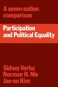 Paperback Participation and Political Equality: A Seven-Nation Comparison Book
