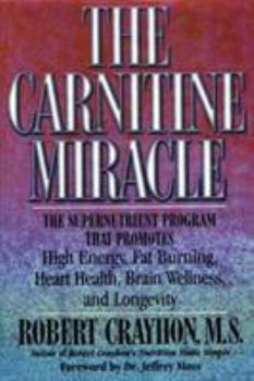Hardcover The Carnitine Miracle Book
