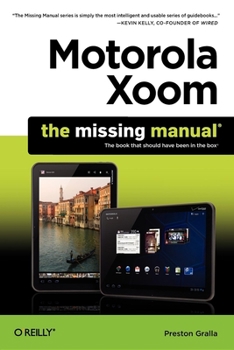 Paperback Motorola Xoom: The Missing Manual Book