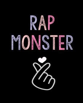 Paperback Rap Monster Notebook: ARMY Love Book