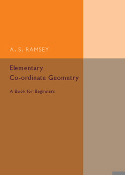 Paperback Elementary Co-ordinate Geometry Book