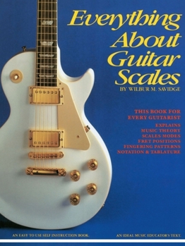 Paperback Everything about Guitar Scales Book