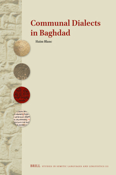 Hardcover Communal Dialects in Baghdad Book