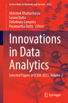 Paperback Innovations in Data Analytics: Selected Papers of Icida 2025, Volume 2 Book
