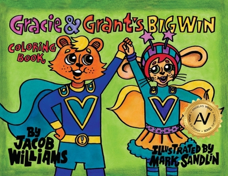 Paperback Gracie & Grant's Big Win Coloring Book