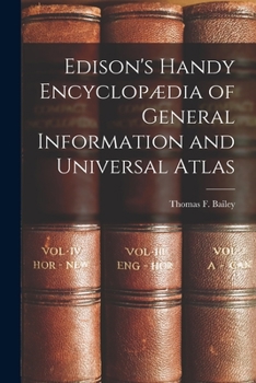 Paperback Edison's Handy Encyclopædia of General Information and Universal Atlas Book