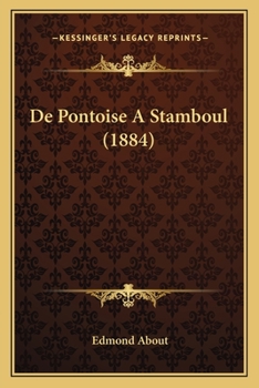 Paperback De Pontoise A Stamboul (1884) [French] Book