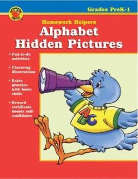 Paperback Alphabet Hidden Pictures Homework Helper, Grades Prek-1 Book