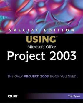 Paperback Special Edition Using Microsoft Office Project 2003 [With CDROM] Book