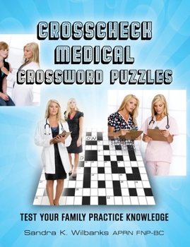 Paperback Crosscheck Medical Crossword Puzzles Book