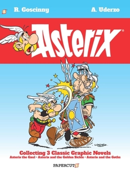 Asterix Omnibus #1: Collects Asterix the Gaul, Asterix and the Golden Sickle, and Asterix and the Goths - Book  of the Astérix