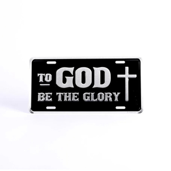 Misc. Autotag to God Be Glory Silver Book