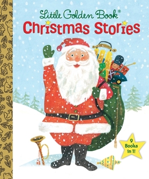 Hardcover Little Golden Book Christmas Stories Book