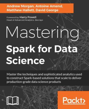 Paperback Mastering Spark for Data Science Book