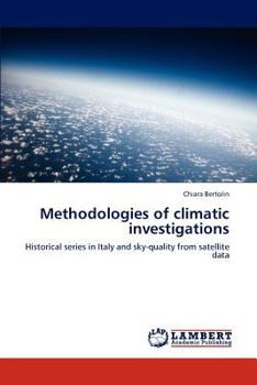 Paperback Methodologies of climatic investigations Book