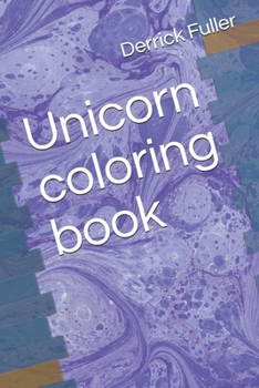 Paperback Unicorn coloring book