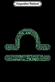 Composition Notebook: Libra Zodiac Libra the scales symbol s Journal/Notebook Blank Lined Ruled 6x9 100 Pages