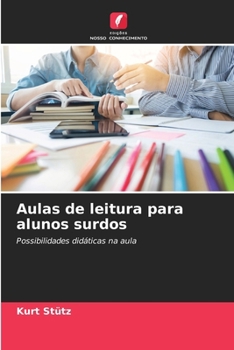Paperback Aulas de leitura para alunos surdos [Portuguese] Book