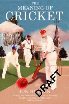Hardcover The Meaning of Cricket Book