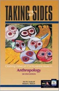 Paperback Taking Sides: Clashing Views on Controversial Issues in Anthropology Book