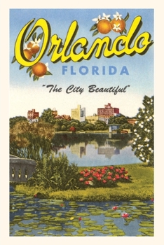 Paperback Vintage Journal View of Orlando, Florida Book