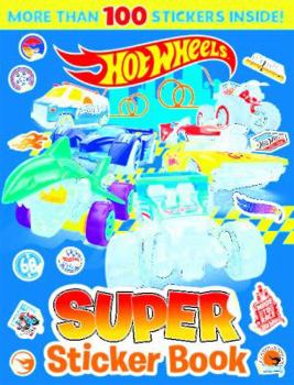 Paperback Hot Wheels: Super Sticker Book (Mattel) Book